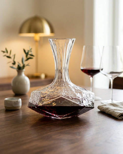 Le Cristoir carafe vin ambiance edran