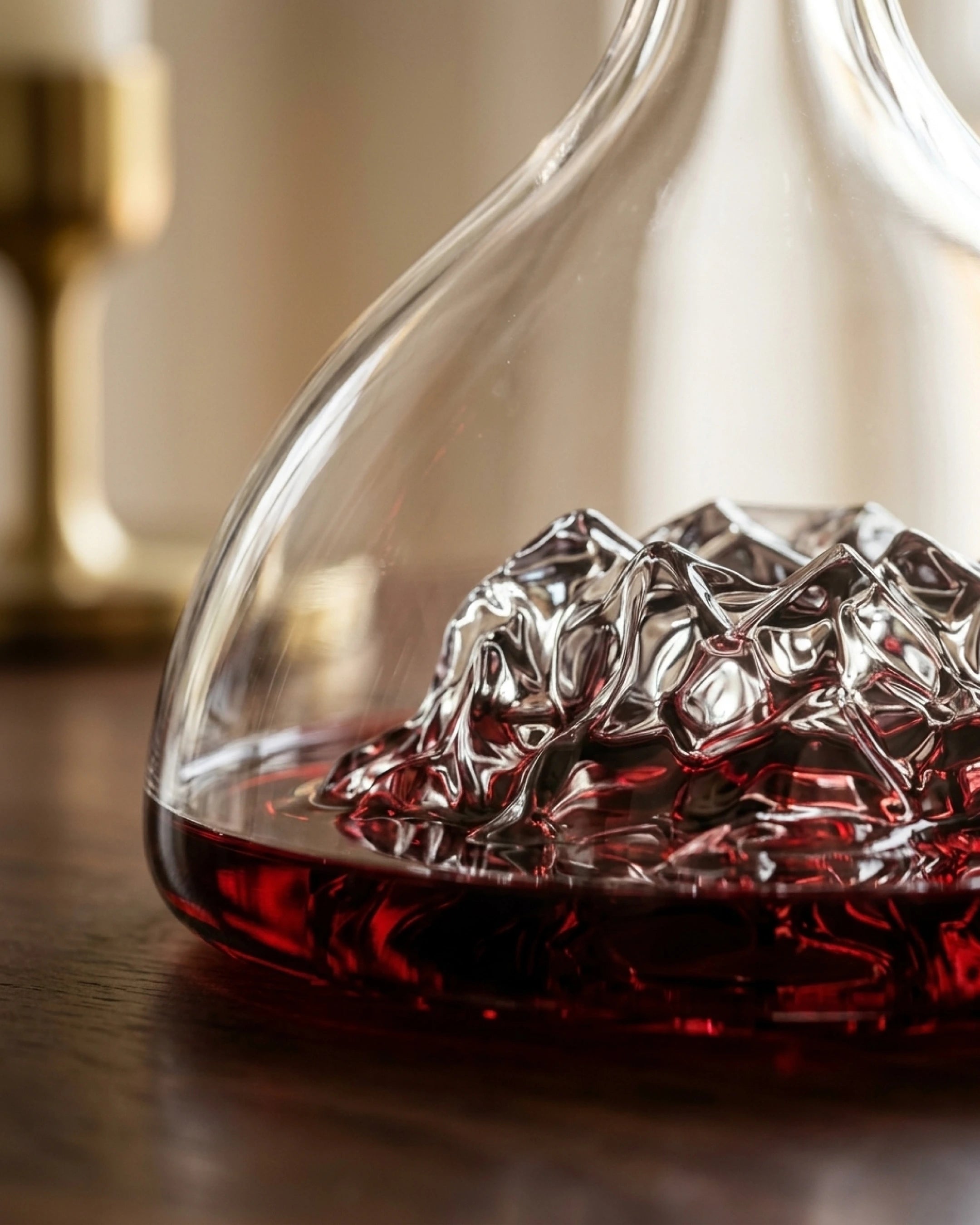 Le Cristoir carafe vin macro lateral althen
