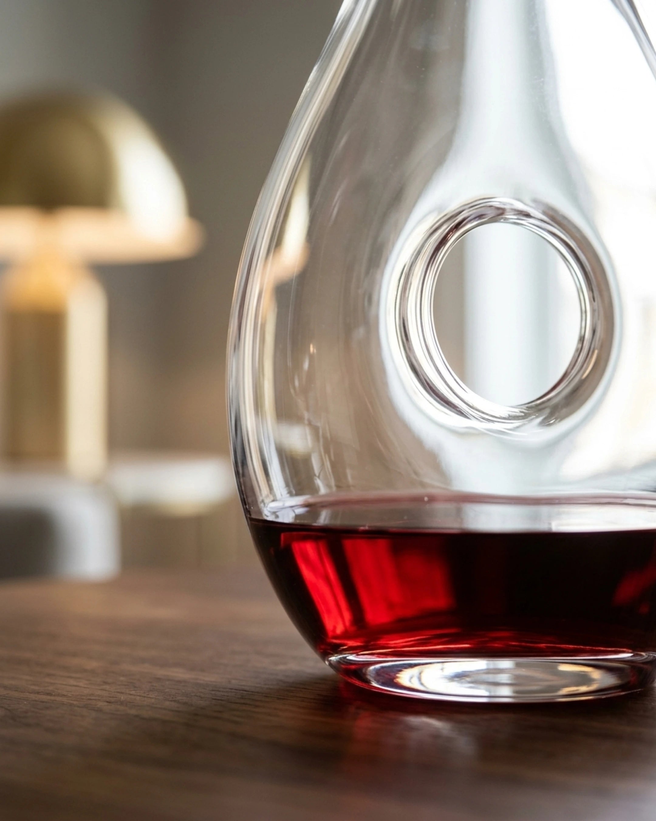 Le Cristoir carafe vin macro lateral celan