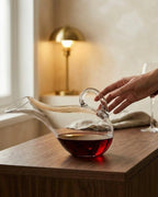 Le Cristoir carafe vin main silven