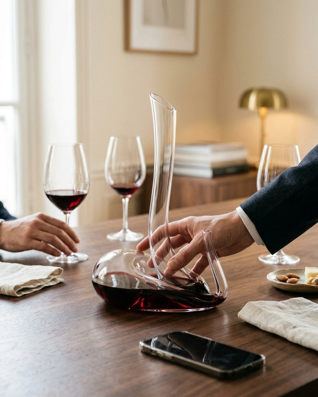 Le Cristoir carafe vin social vorane