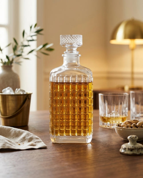 Le Cristoir carafe whisky ambiance arvene