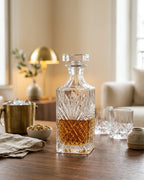 Le Cristoir carafe whisky ambiance corthen