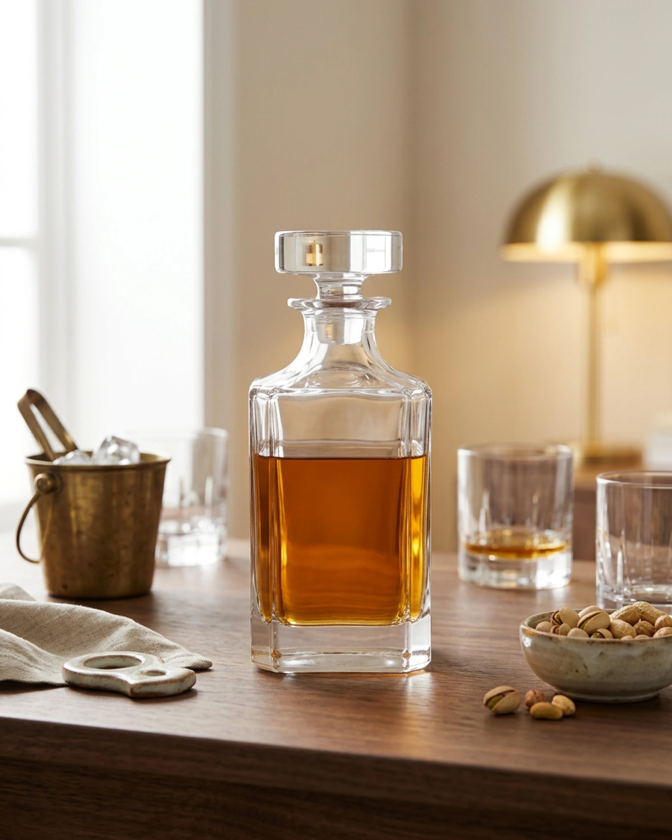 Le Cristoir carafe whisky ambiance norin
