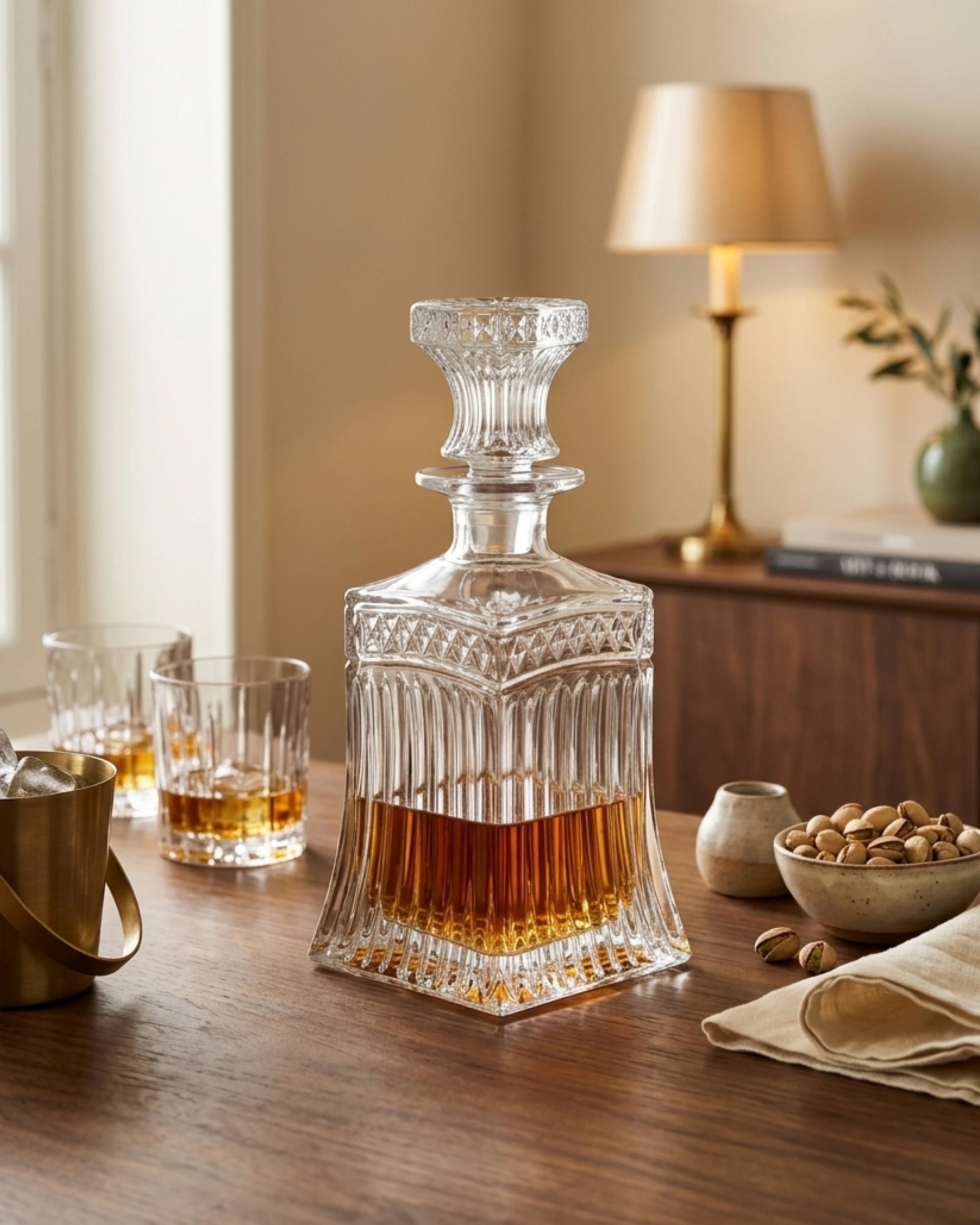 Le Cristoir carafe whisky ambiance solven
