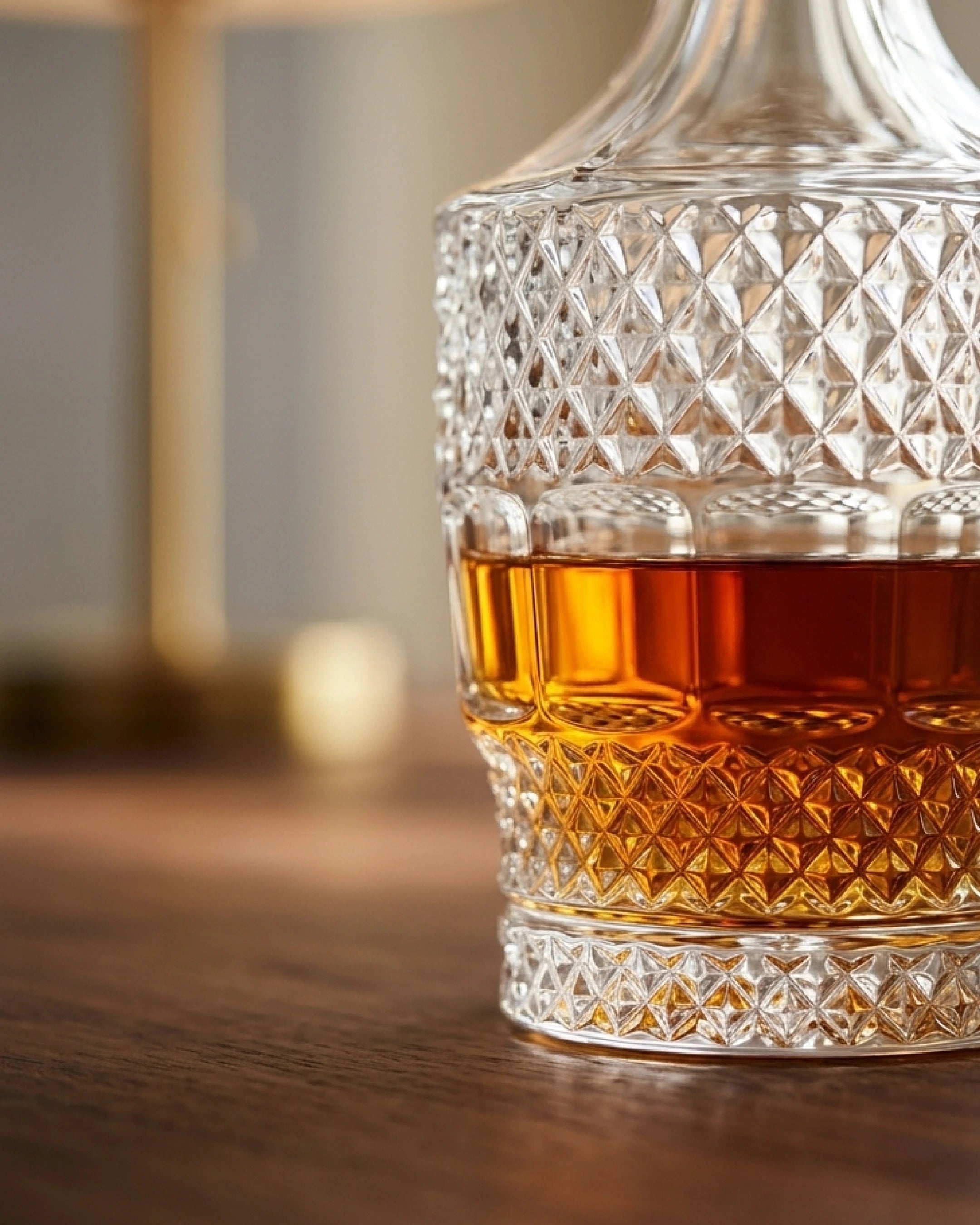 Le Cristoir carafe whisky macro lateral elvano