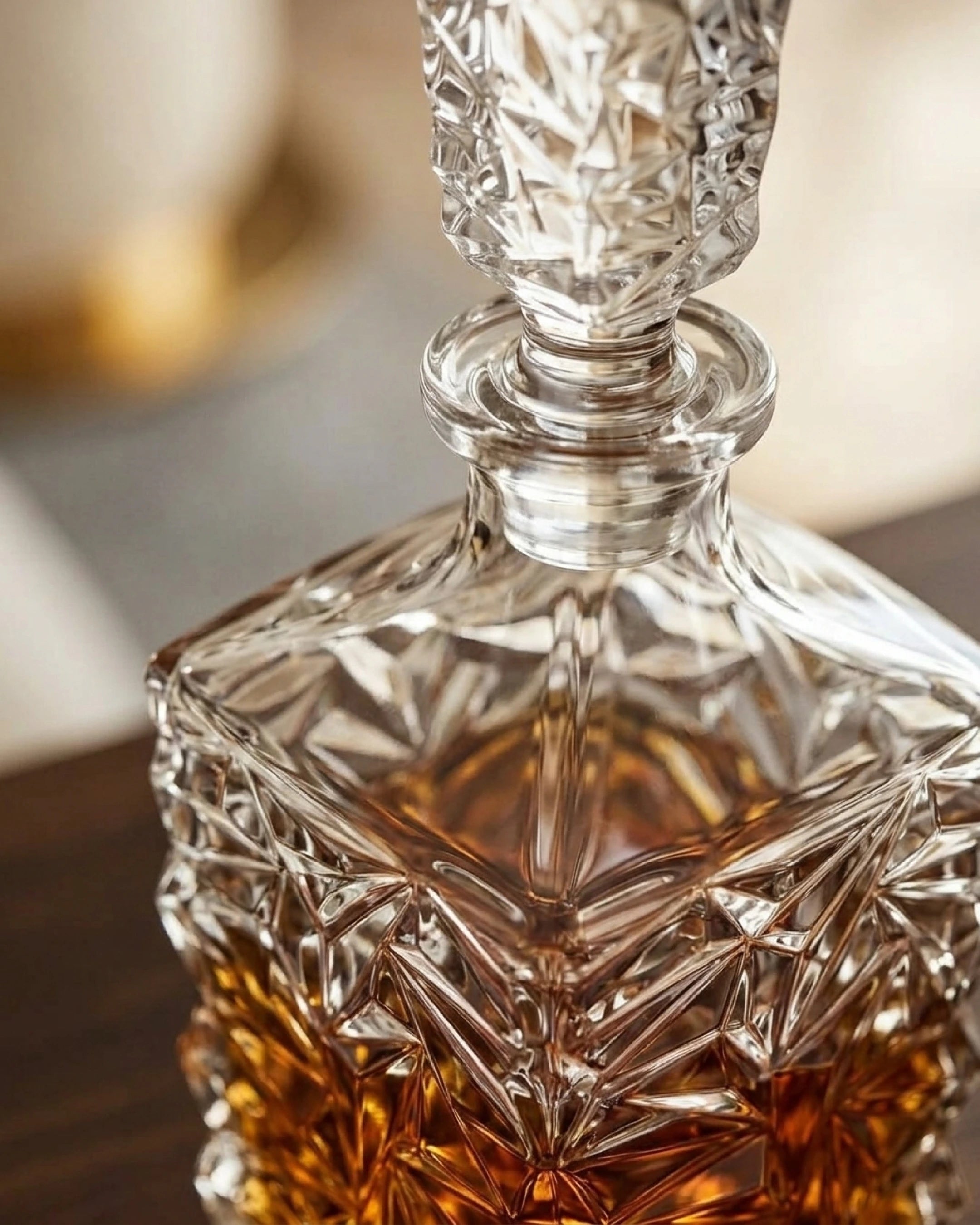 Carafe à Whisky en macro Le Cristoir