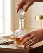 Le Cristoir carafe whisky main elvano