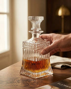 Le Cristoir carafe whisky main solven