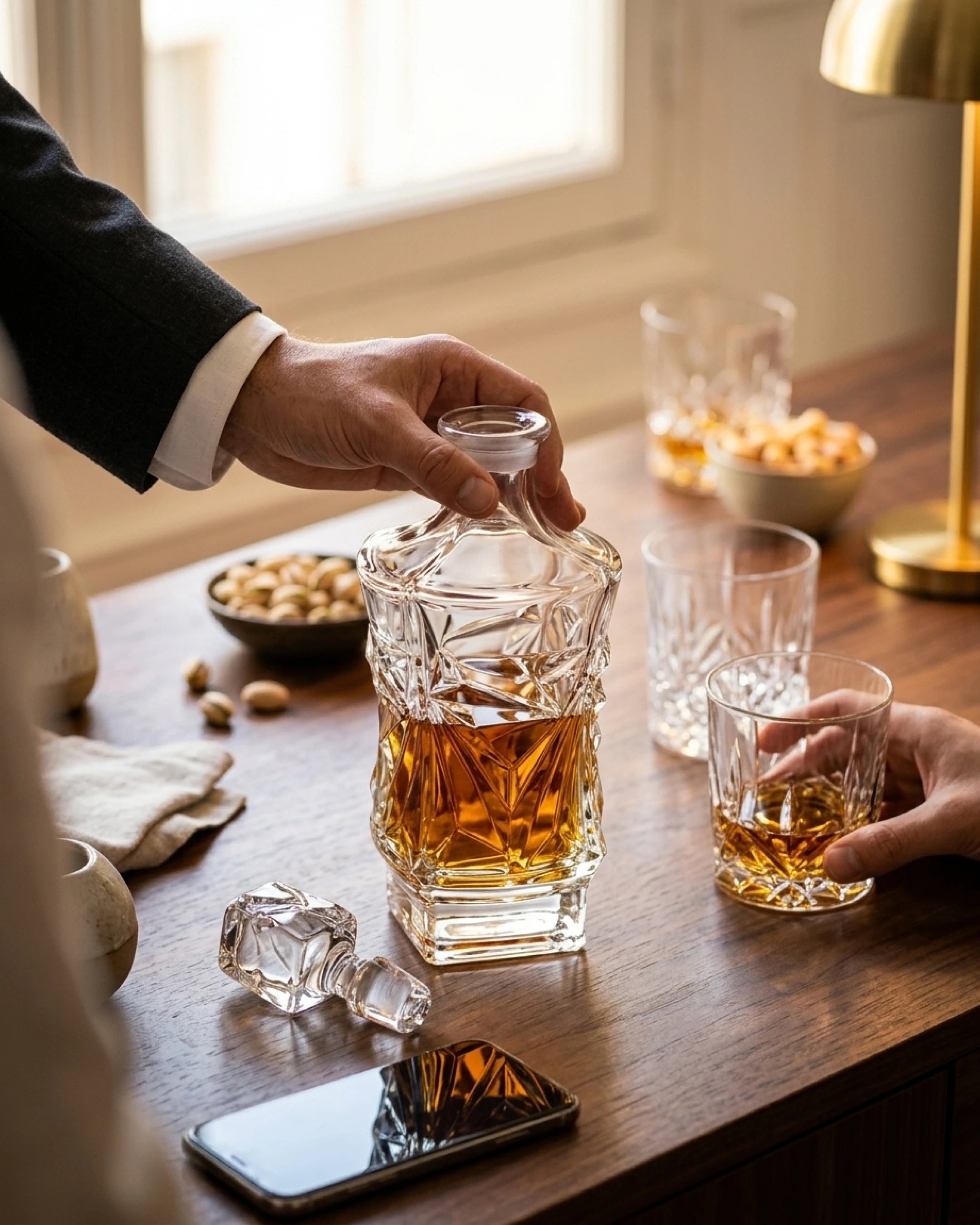 Le Cristoir carafe whisky social draven