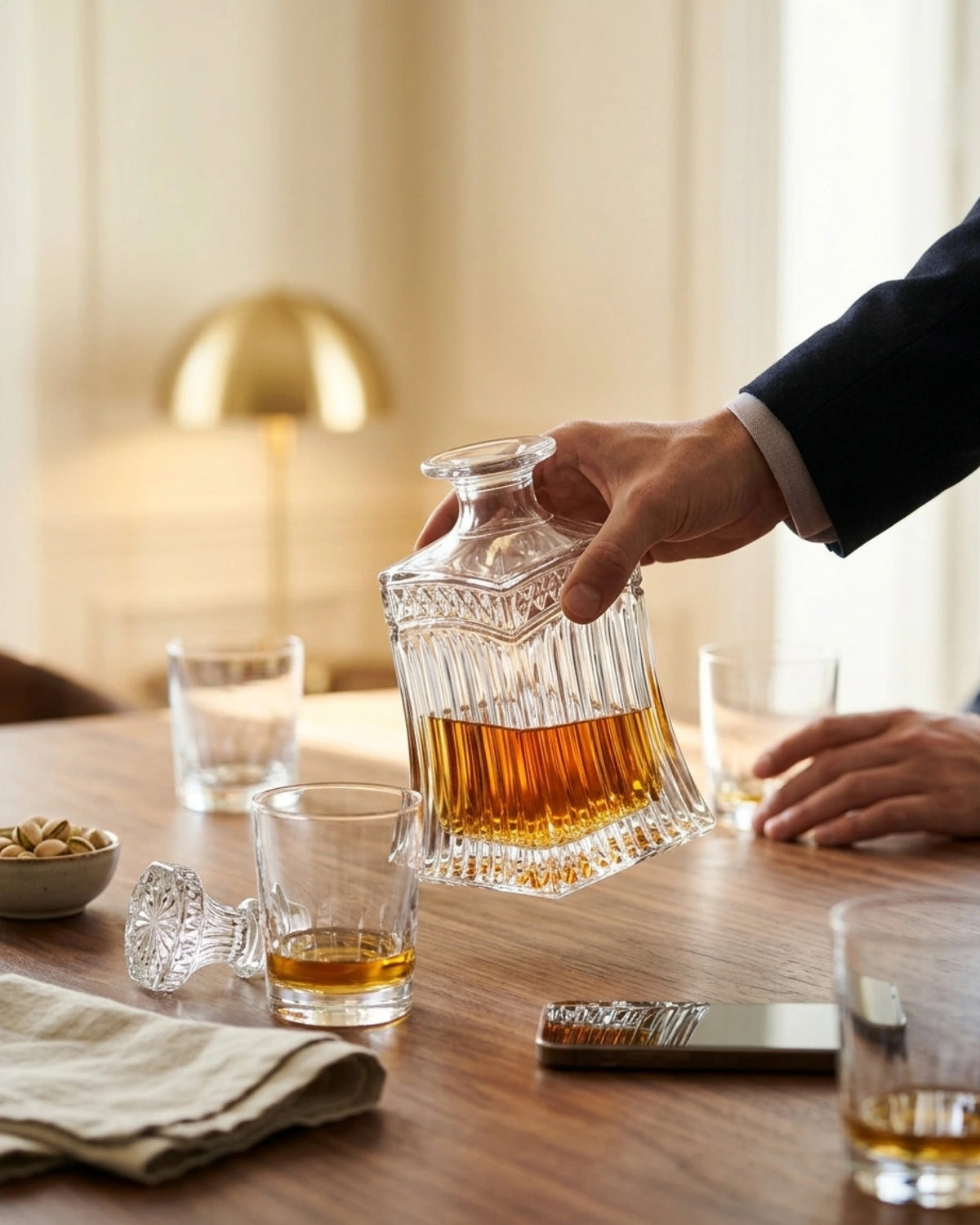 Le Cristoir carafe whisky social solven