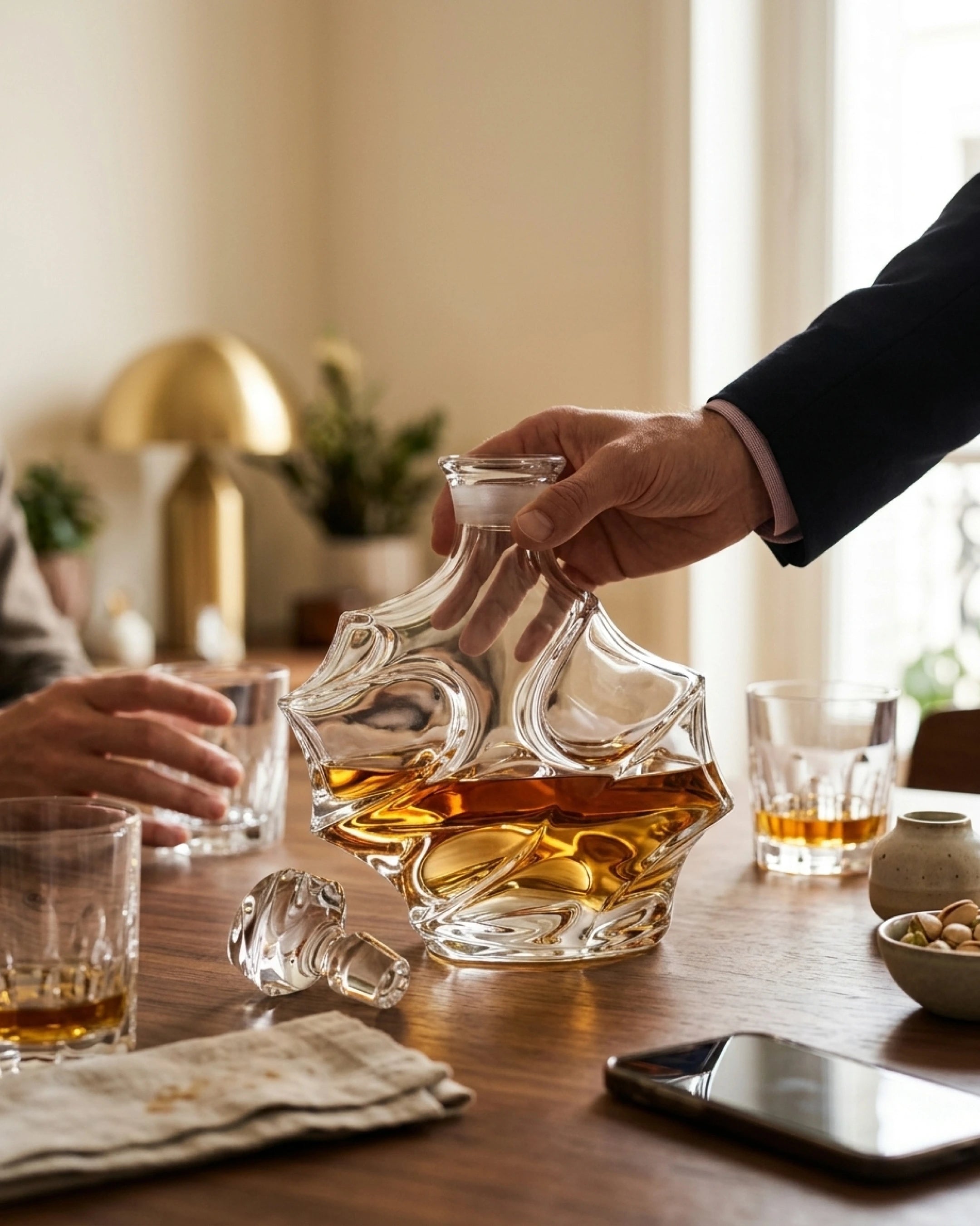 Le Cristoir carafe whisky social valdor