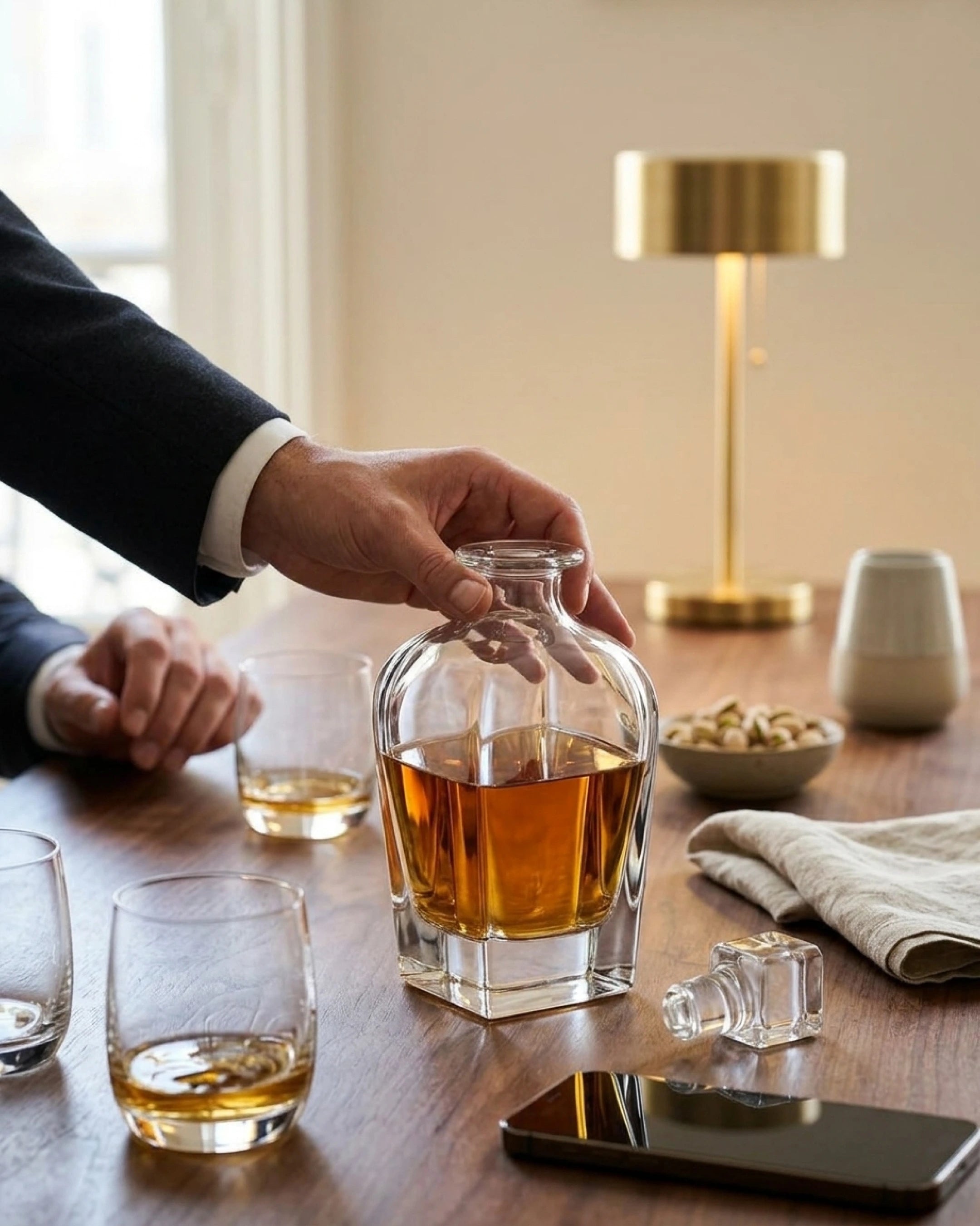 Le Cristoir carafe whisky social velorn