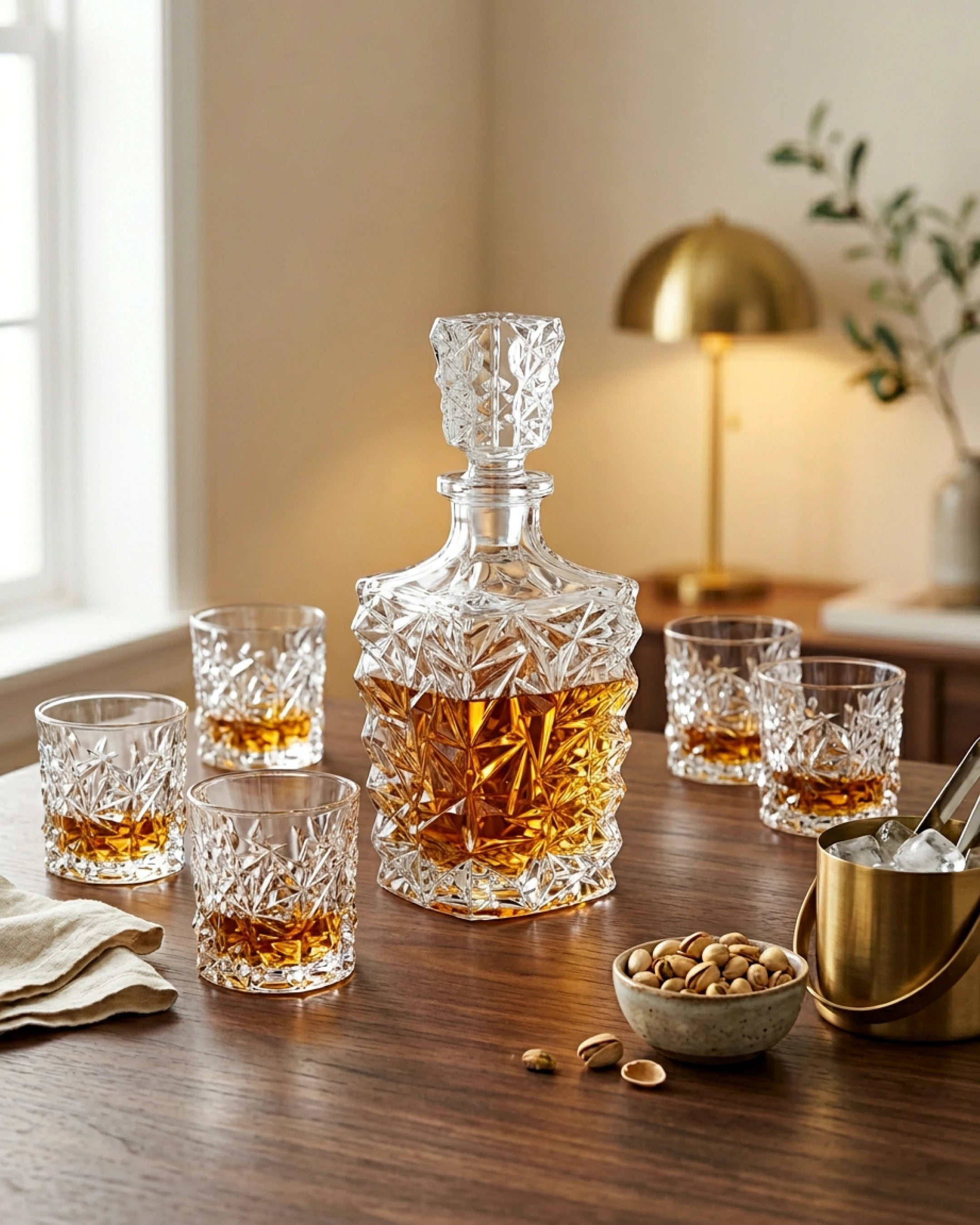 Le Cristoir service whisky ambiance glacen