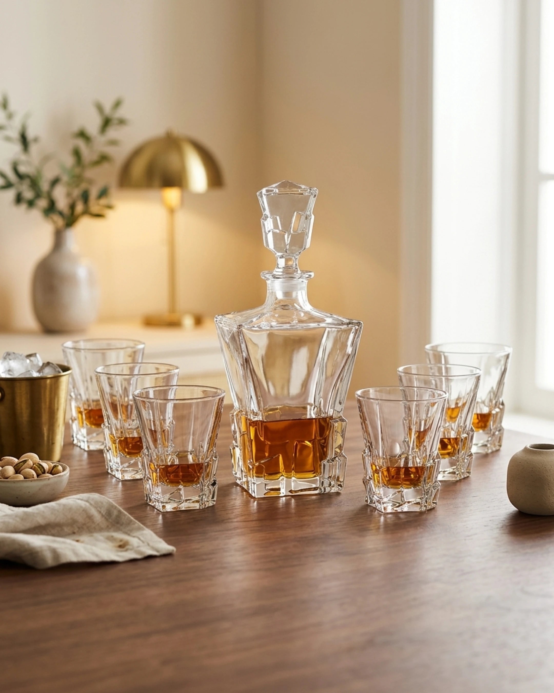 Le Cristoir service whisky ambiance lumven