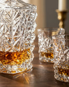 Le Cristoir service whisky macro lateral glacen