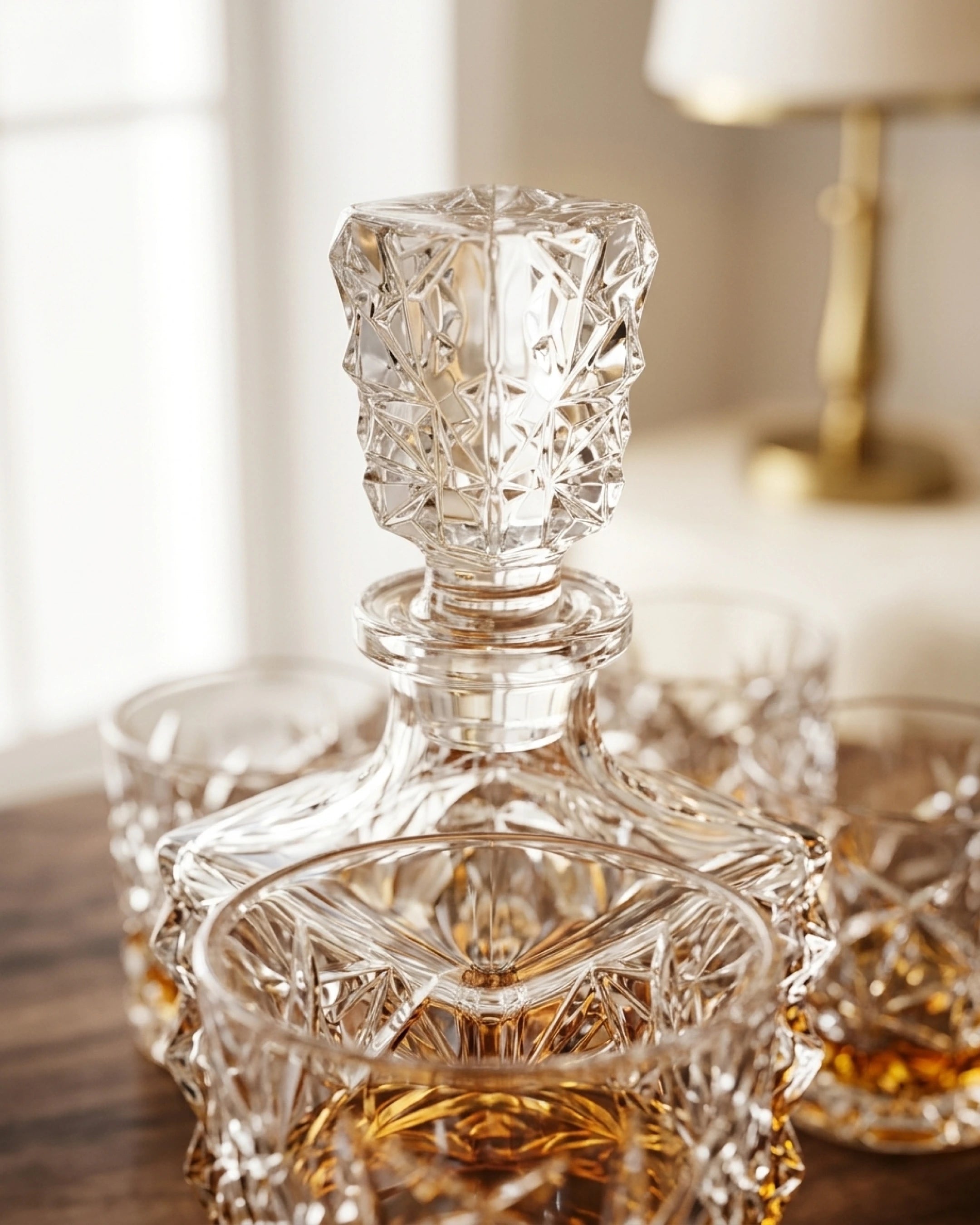 Le Cristoir service whisky macro plongeant glacen