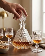 Le Cristoir service whisky main criven