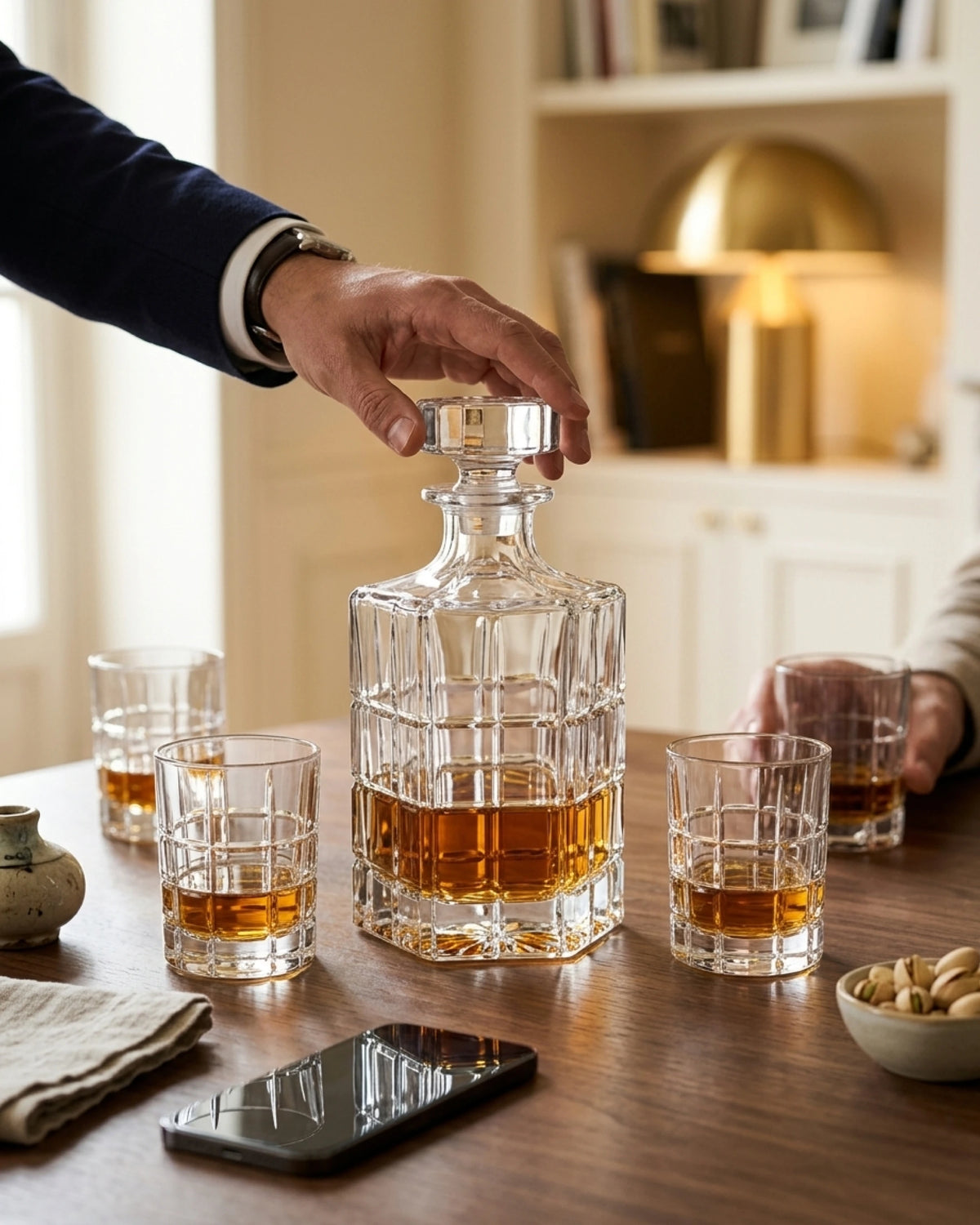 Le Cristoir service whisky social arthen