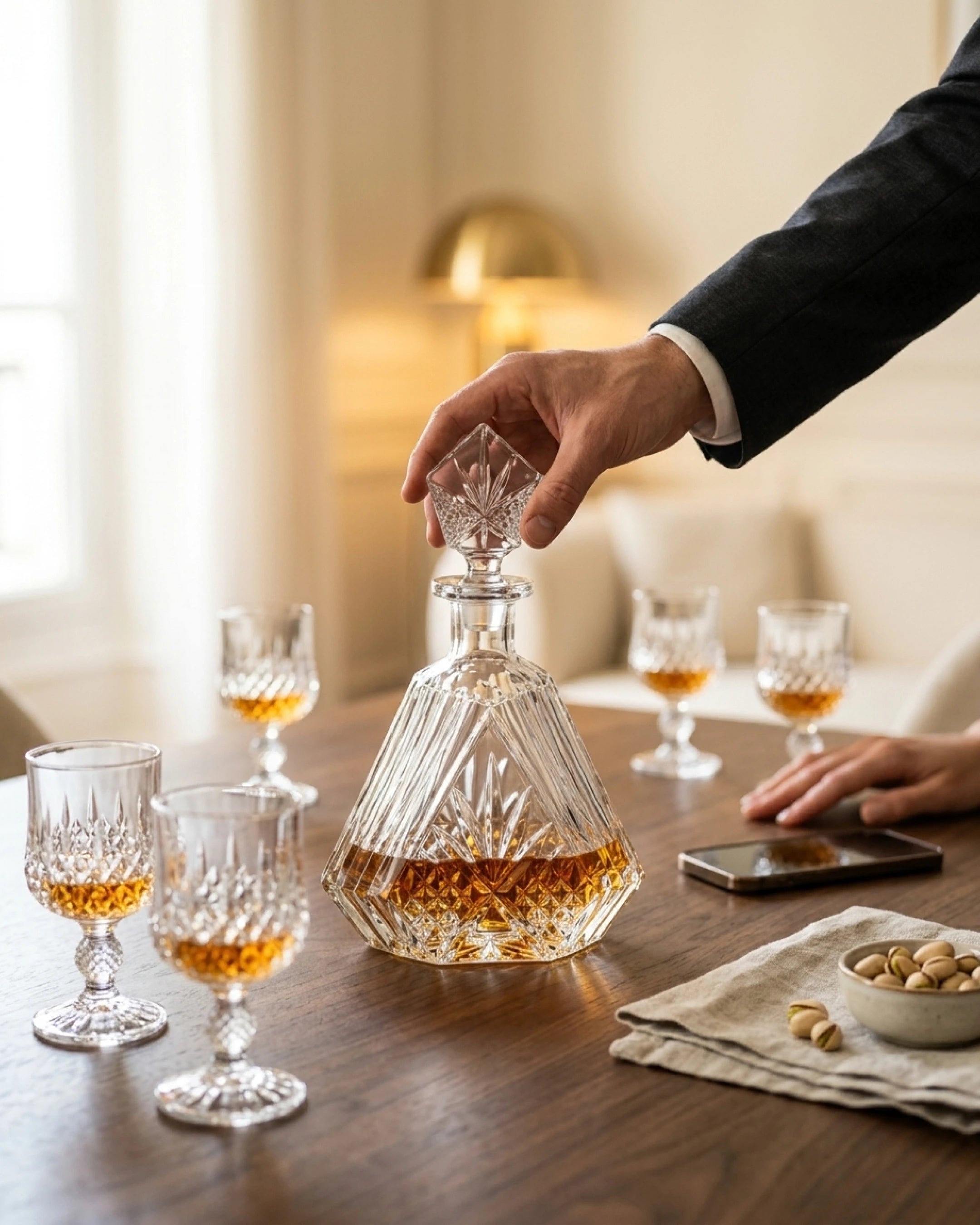 Le Cristoir service whisky social criven