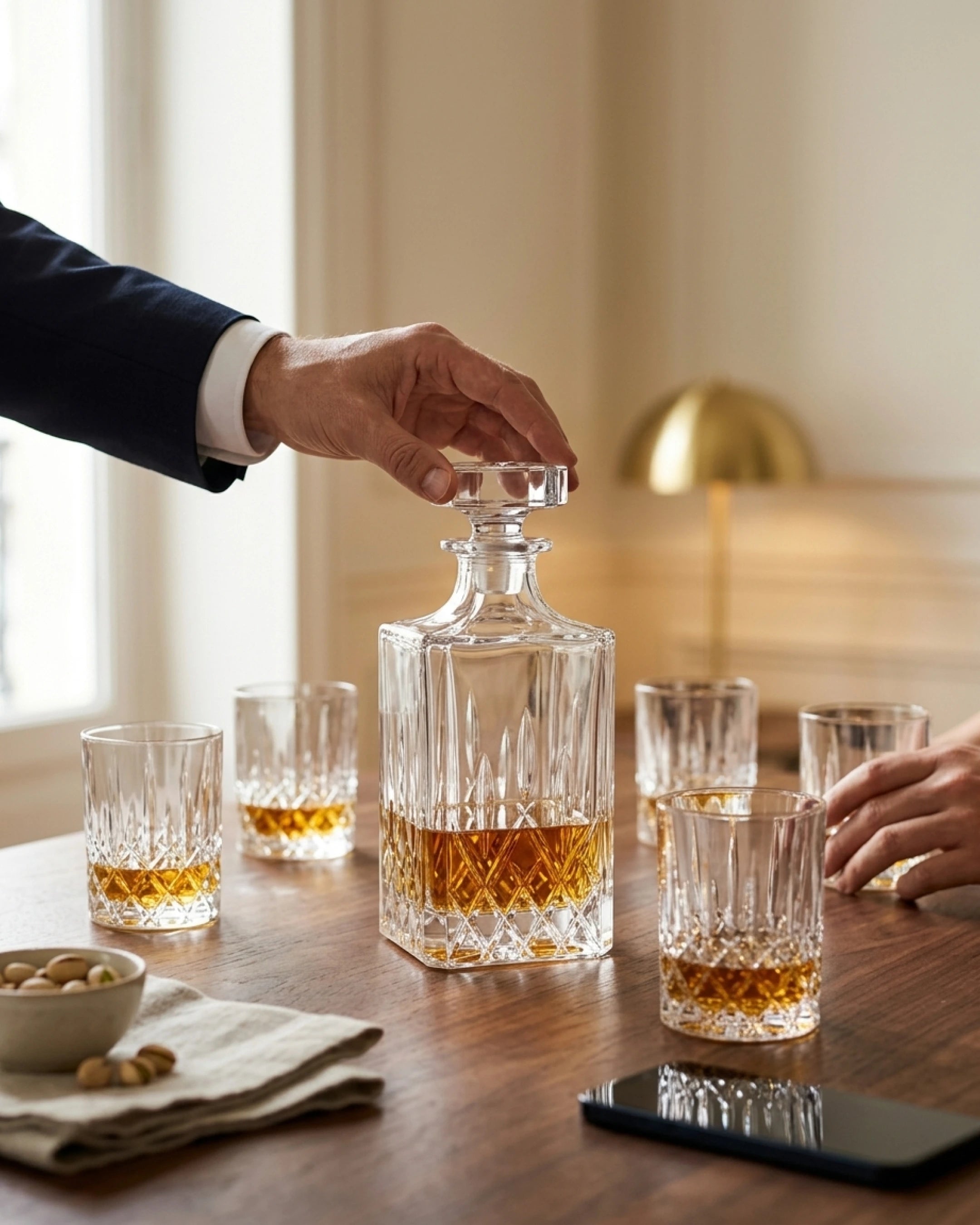 Le Cristoir service whisky social morcris