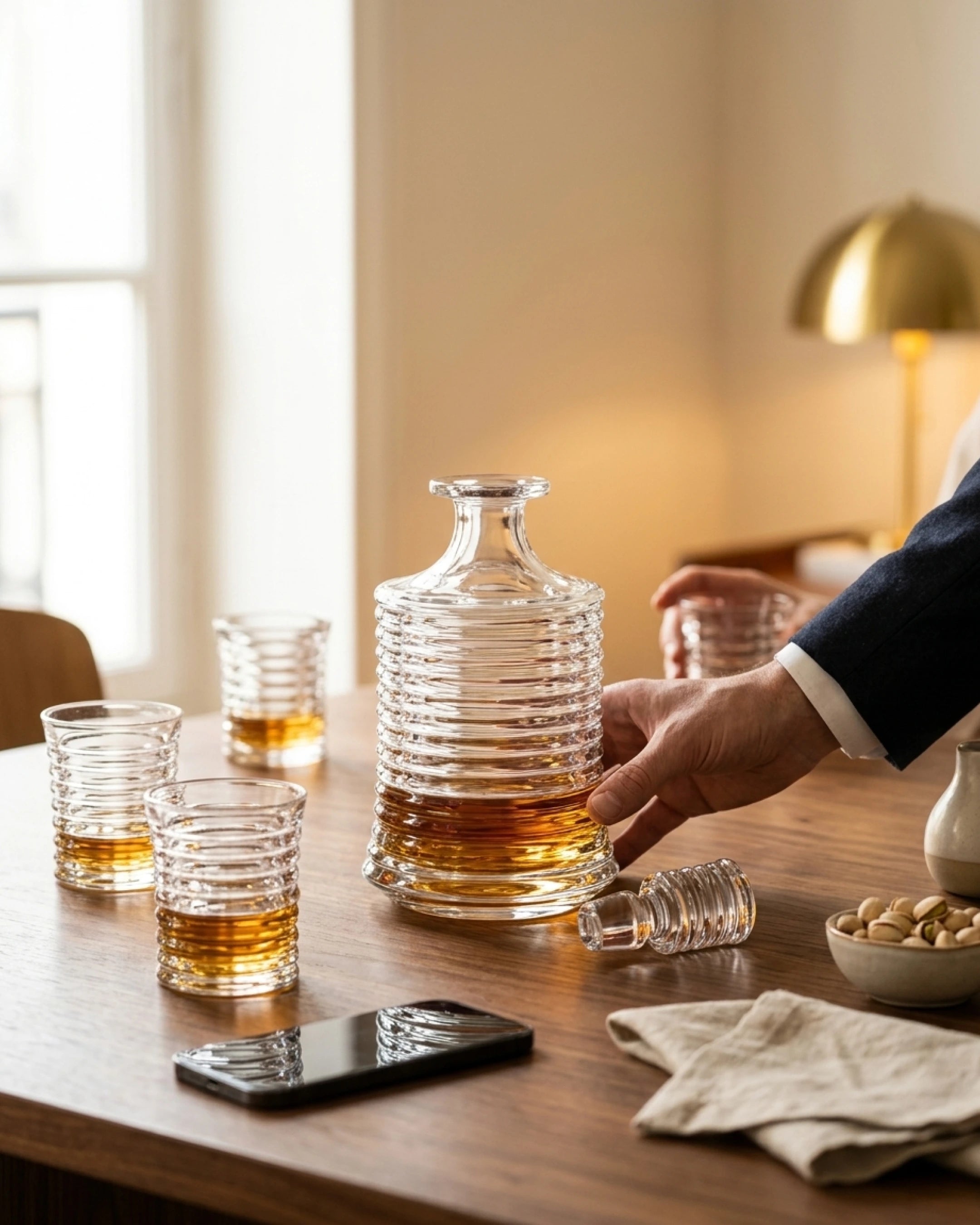 Le Cristoir service whisky social ornev
