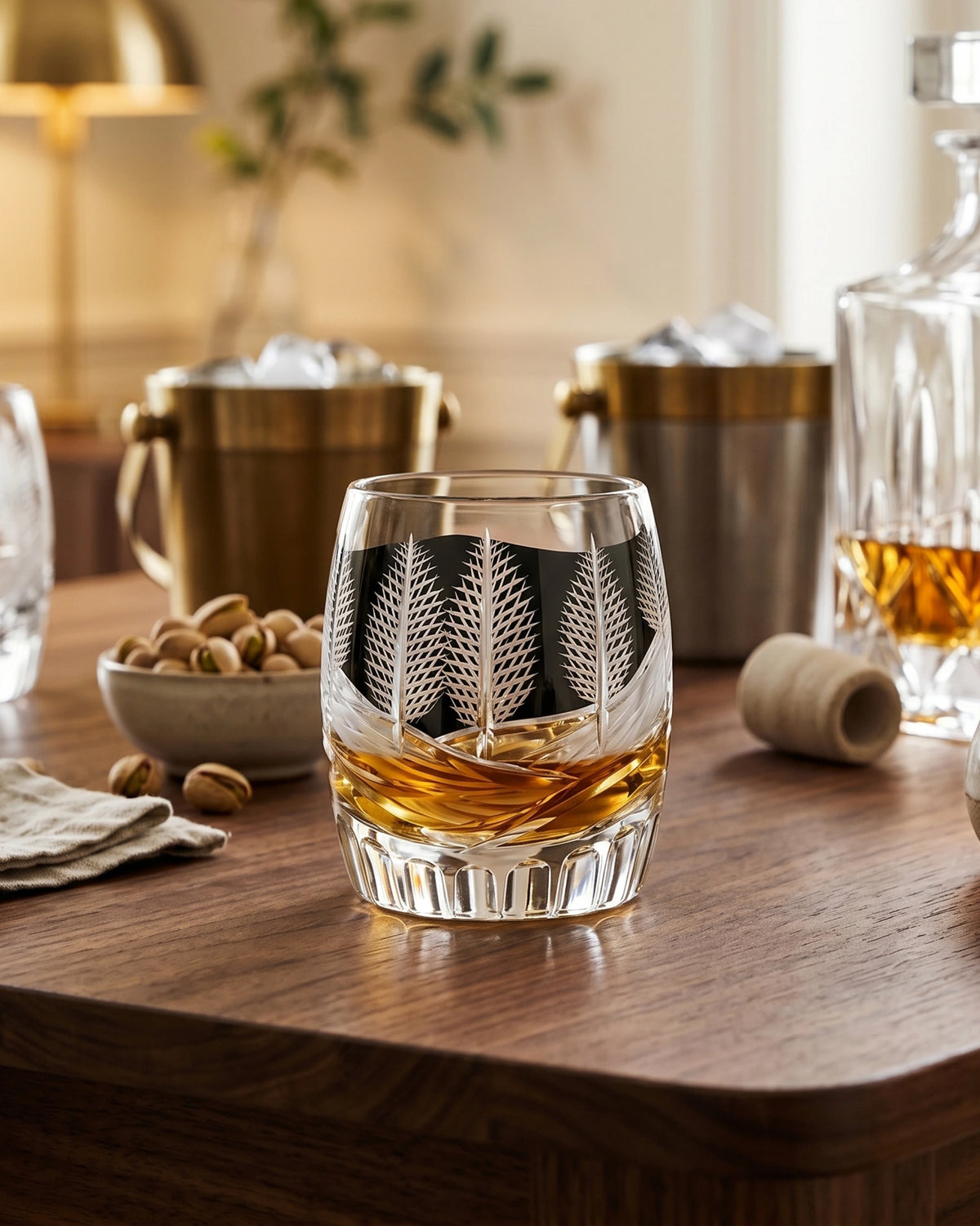 Le Cristoir verre ambiance kirven