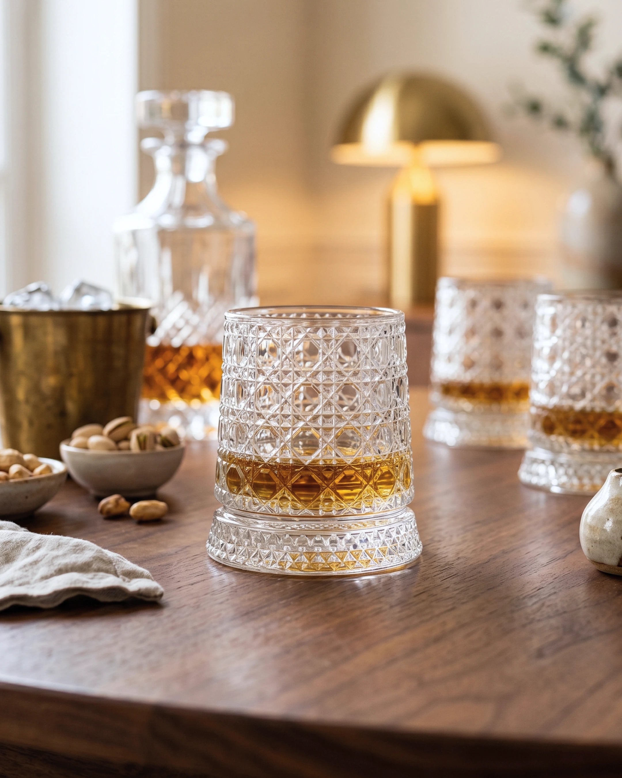 Le Cristoir verre ambiance quadren