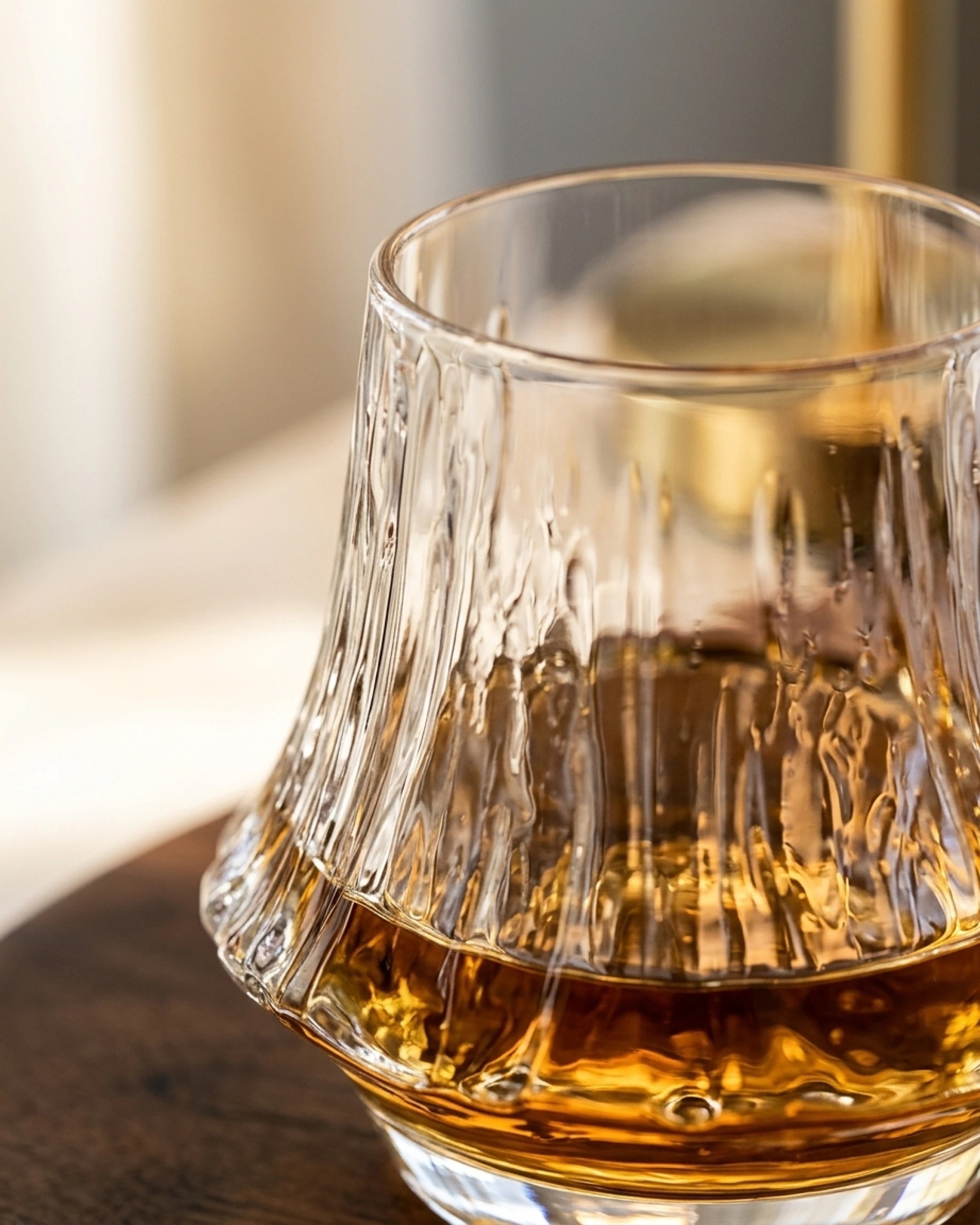 Le Cristoir verre macro plongeant ambren