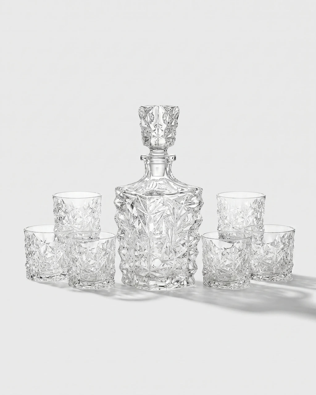 Service whisky Le Cristoir glacen