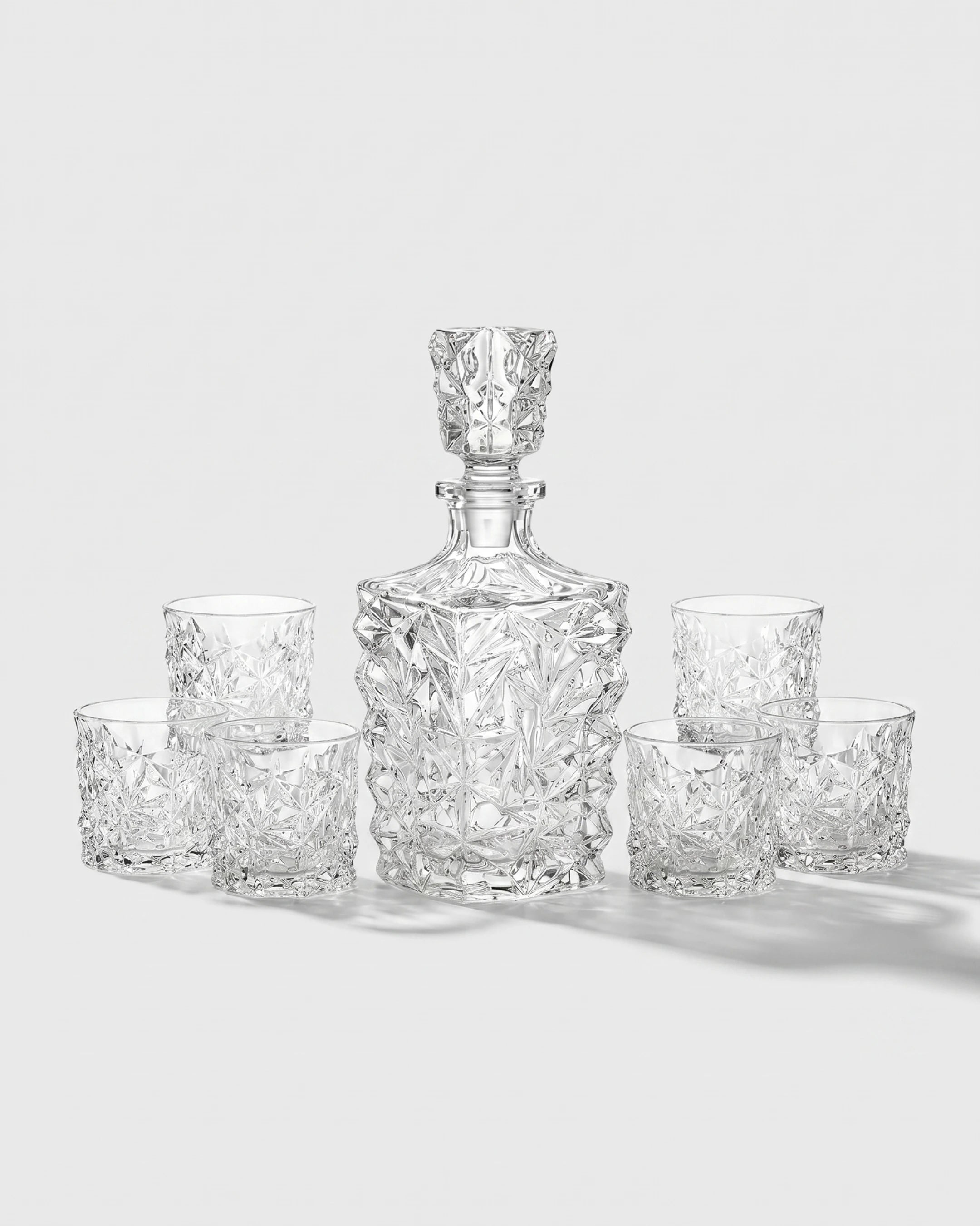 Service whisky Le Cristoir glacen