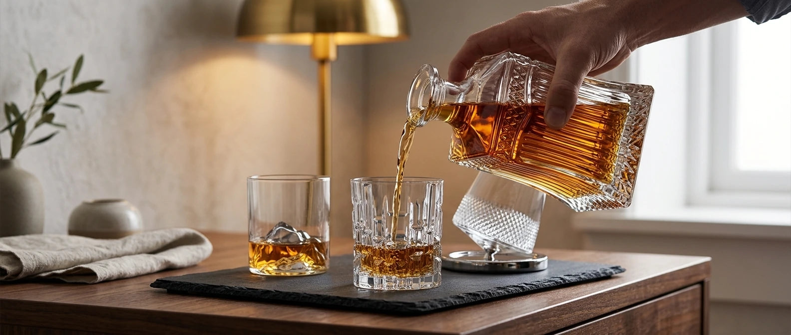 Présentation des verres à whisky